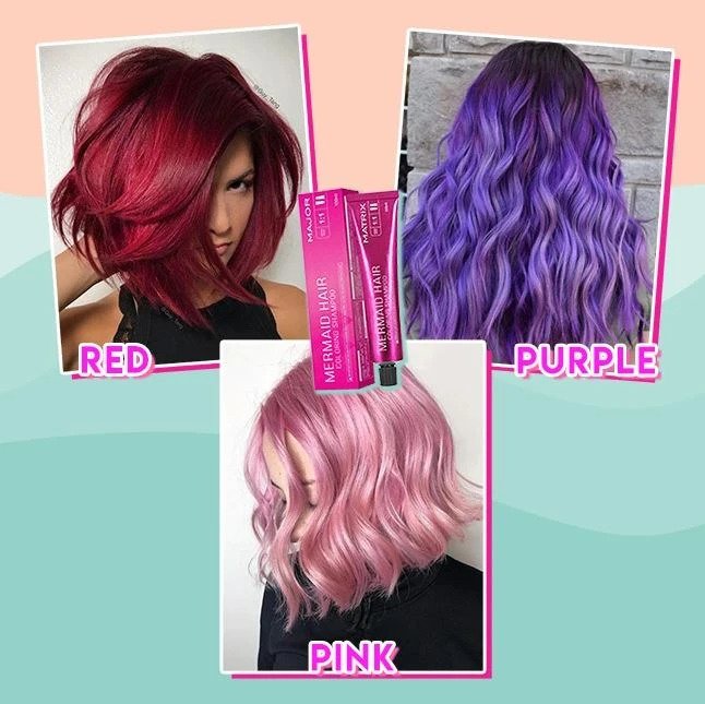 Mermaid Hair Coloring Shampoo - Image 4