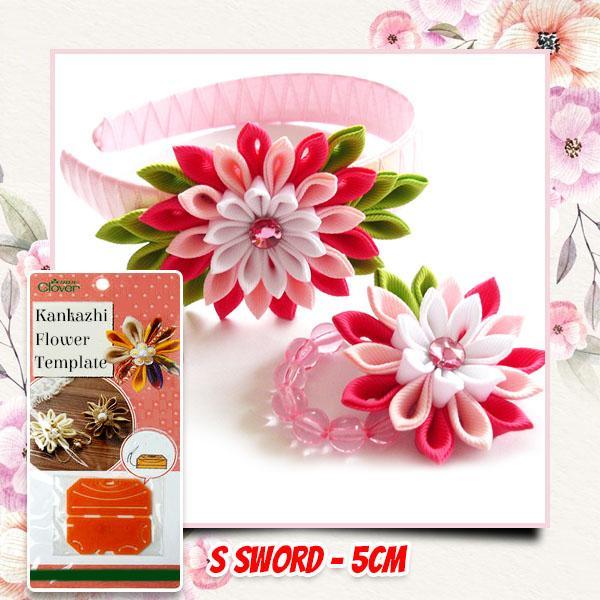 DIY Kanzashi Flower Template - Image 6