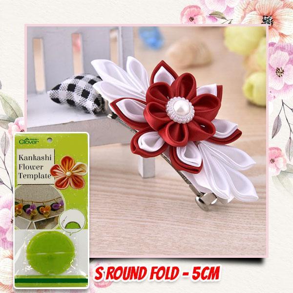 DIY Kanzashi Flower Template - Image 9