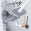 Bathroom Toilet Cleaning Brush And Holder Set