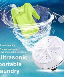 Ultrasonic Portable Dishwasher And Laundry Artifact