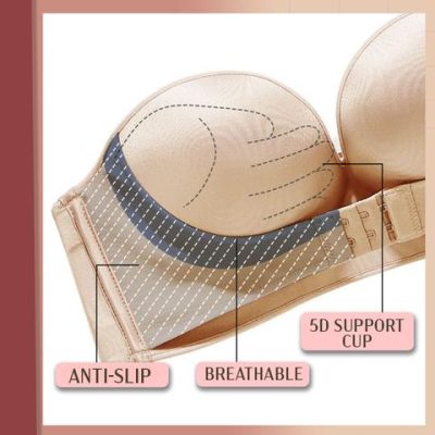 StayUp Strapless Front Buckle Lift Bra