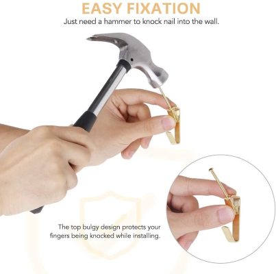 130PCS Picture Hangers with Nails