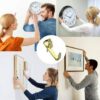 130PCS Picture Hangers with Nails