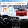 150W Portable Car Heater Defrosts Defogger