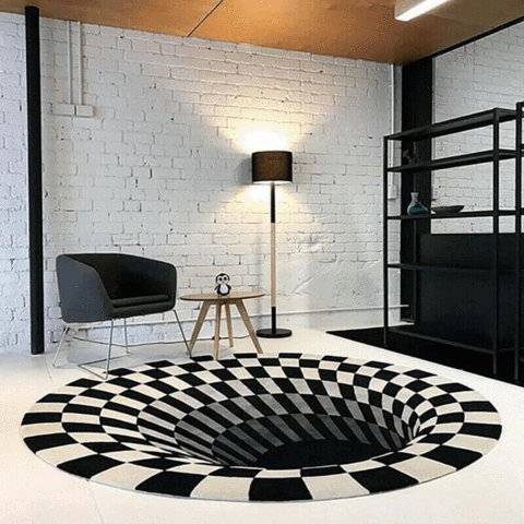 Vortex Illusion Rug - Image 6