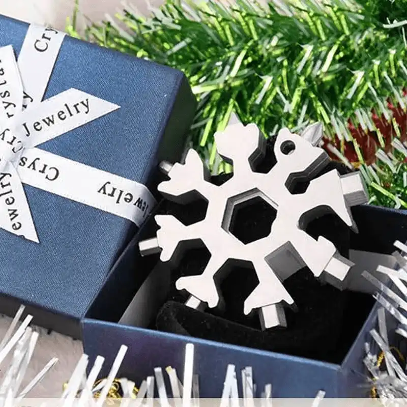 Amenitee 18-in-1 stainless steel snowflakes multi-tool - Image 2