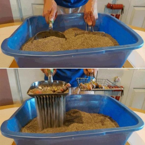 Stainless Steel Litter Scooper - Image 2
