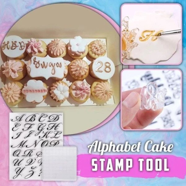 Alphabet Cake Stamp Tool - Image 2
