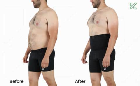 MEN'S GIRDLE COMPRESSION SHORTS