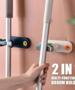 2 In 1 Multi-functional Broom Holder