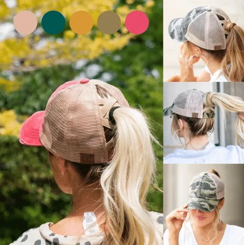 3 Levels Messy Bun Cap - Image 3
