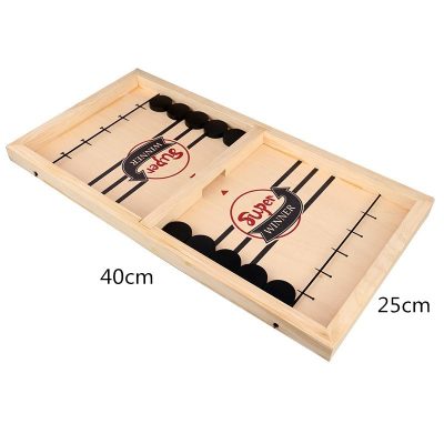 Wooden Sling Hockey Board Game
