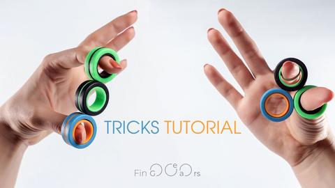 Magnetic Rings Fidget Toy