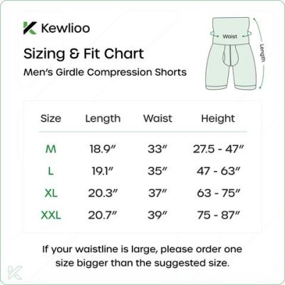 MEN'S GIRDLE COMPRESSION SHORTS