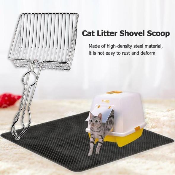 Stainless Steel Litter Scooper - Image 4