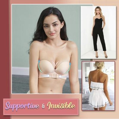 StayUp Strapless Front Buckle Lift Bra