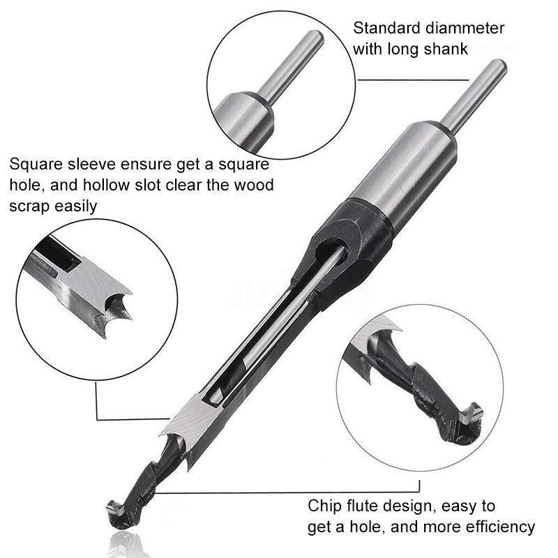 Hollow Chisel Mortiser Drill Tool - Image 5
