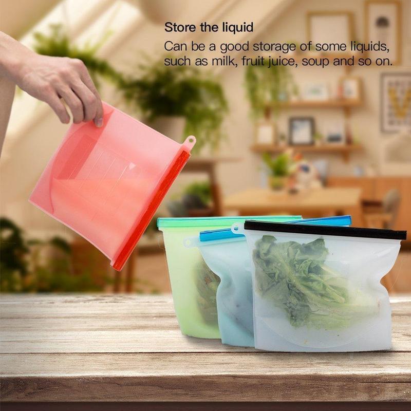 Hirundo Silicone Food Storage Bags 2 packs - Image 5