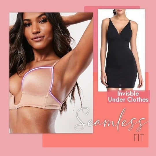 LaxChic U-Plunge Low Back Bra - Image 5