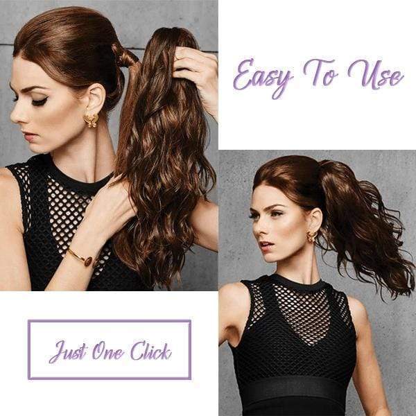 Bowknot Clip-On Ponytail - Image 6
