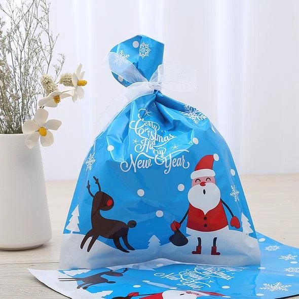 Drawstring Christmas Gift Bags - Image 6