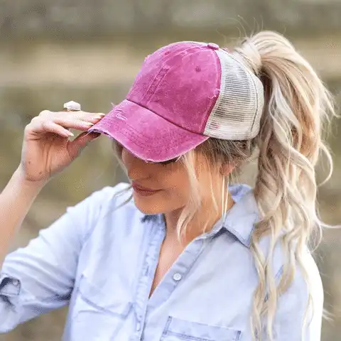 3 Levels Messy Bun Cap - Image 6