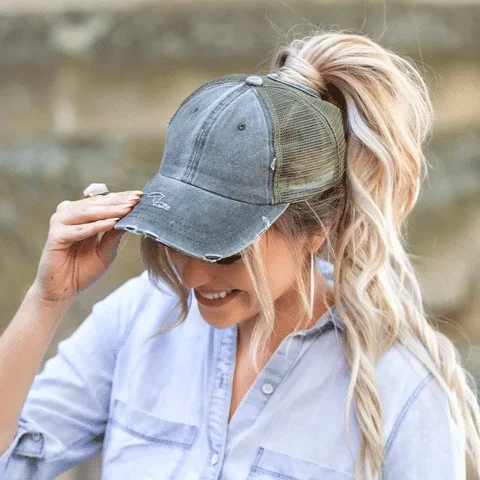 3 Levels Messy Bun Cap - Image 7