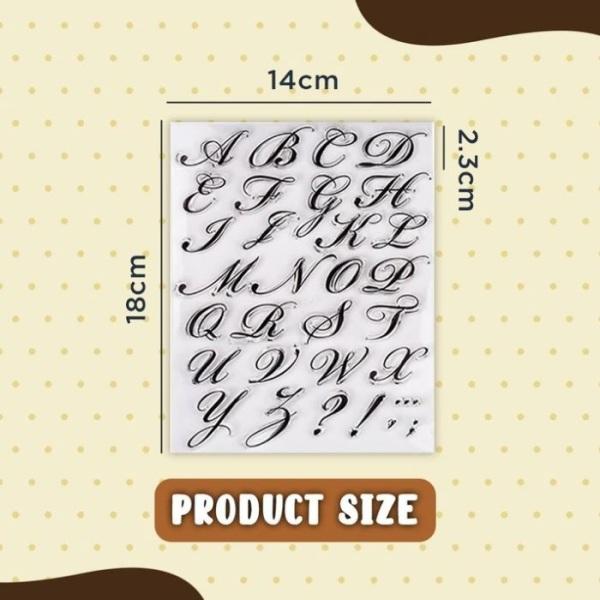Alphabet Cake Stamp Tool - Image 7
