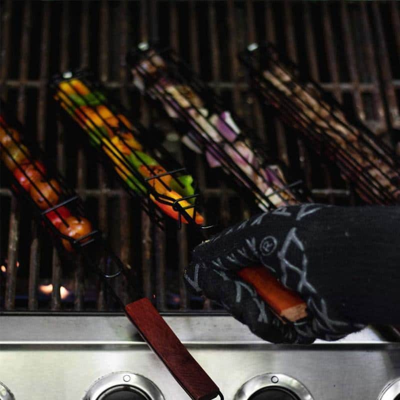Reusable Kabob Grill Baskets - Image 7