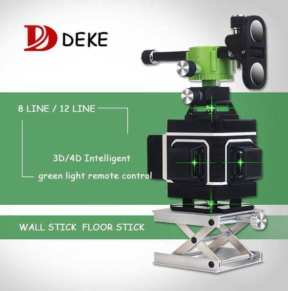 DEKE 4D Green Beam Laser Level - Image 7