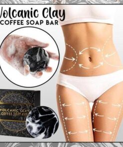 Coffee Volcanic Ash Cellulite Removal Soap Bar