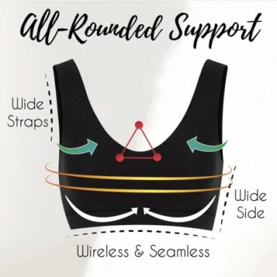 Wireless Pushup Bra-Air Bra (Set of 3)