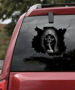 SILENT SKULL STICKER