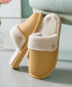 Cozy Washable Fleece Slippers