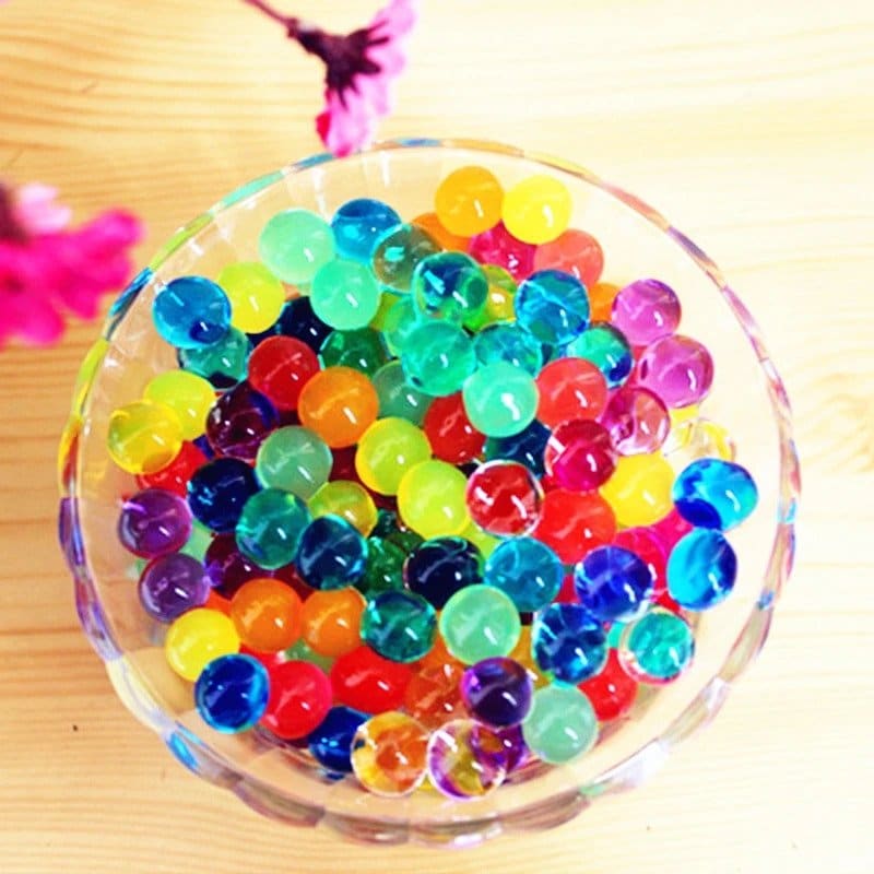 Biodegradable Crystal Soil - Water Retaining Hydrogel Pearls (1000 PCS)