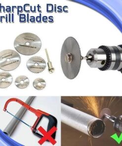 SharpCut Disc Drill Blades