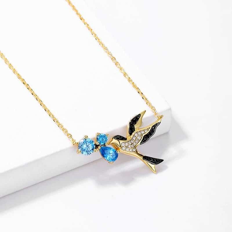 Women Fashion Swallow Necklace - Image 2