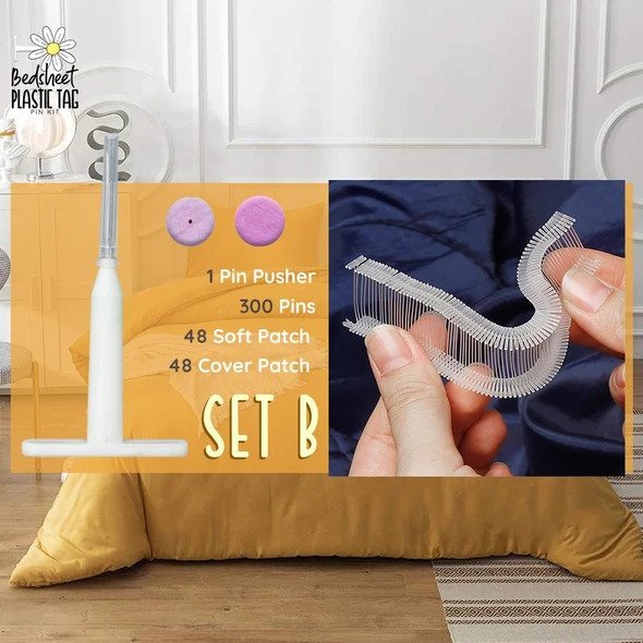 Bedsheet Plastic Tag Pin Kit - Image 2