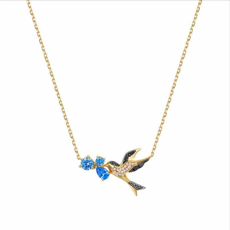 Women Fashion Swallow Necklace - Image 3