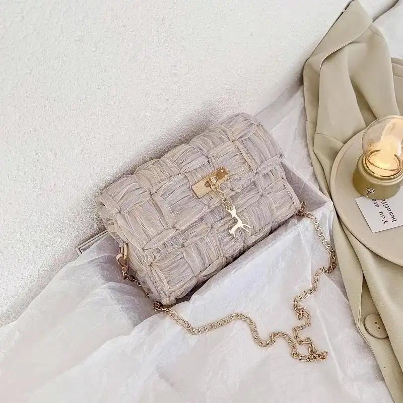 Flowery Chiffon Ribbon Handbag DIY Kit - Image 3