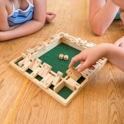FlipBlock Wooden Board Game