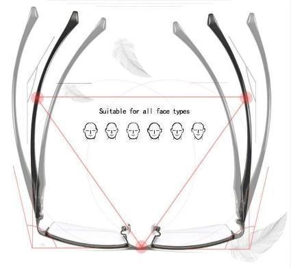 German Intelligent Color Progressive Auto Focus Reading Glasses - Image 4