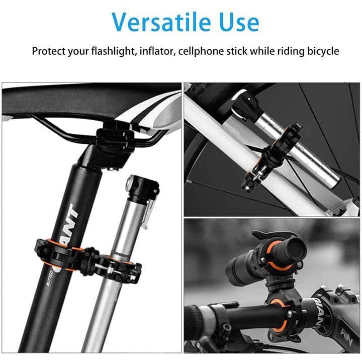 360-Degree Rotation Bicycle Light Mounting Holder - Image 5