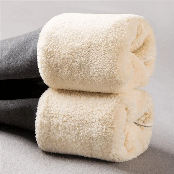Super Thick Cashmere Wool Leggings - Image 5