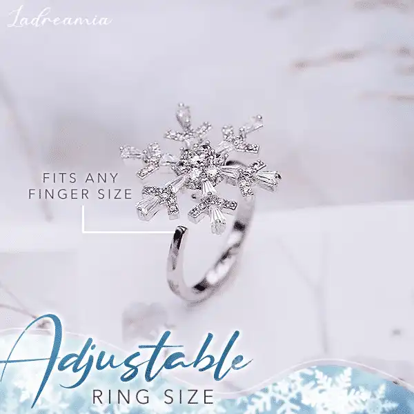 Ladreamia Rotatable Snowflake Ring - Image 5