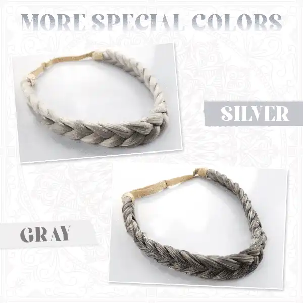 Classy Boho Braided Headband - Image 5