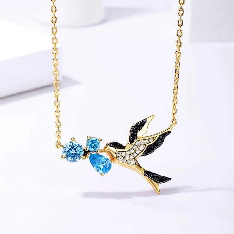 Women Fashion Swallow Necklace - Image 6