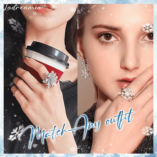 Ladreamia Rotatable Snowflake Ring - Image 6