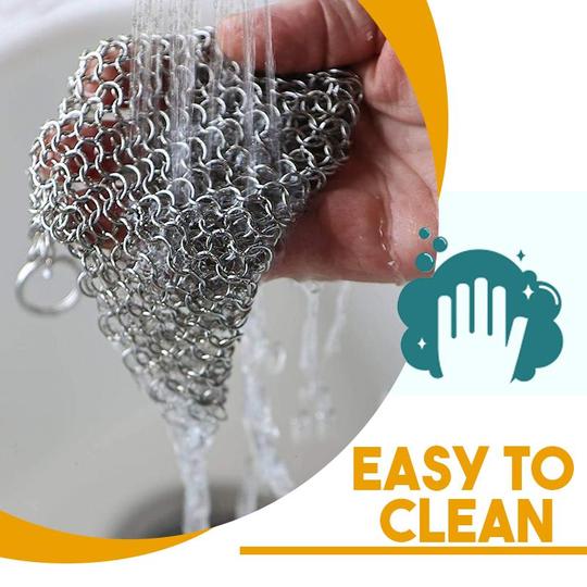 Stainless Steel Chainmail Scrubber - Image 6